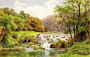 Cascade Prints: Monsal Dale, Buxton, Derbyshire