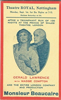 Monsieur Beaucaire by Booth Tarkington & E G Sutherland Monsieur Beaucaire by Booth Tarkington & E G Sutherland