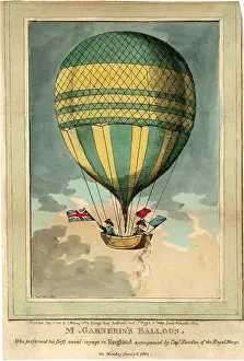 28th Prints: Monsieur Garnerin's Balloon