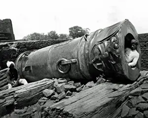 Monster Prints: Monster Gun of Tanjore, Tamil Nadu, India