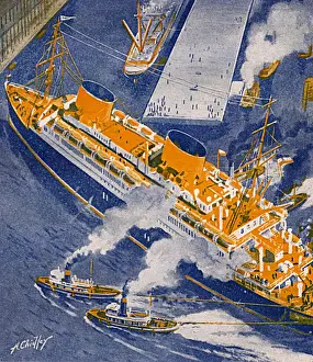 A Monster of the Ocean Speedway - ocean liner