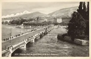 Mont Blanc Bridge, Geneva, Switzerland