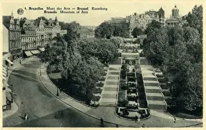 Bruxelles Prints: Mont des Arts - Brussels, Belgium