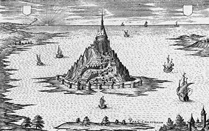 Seventeenth Prints: Mont Saint-Michel