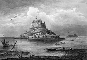 Conspicuous Prints: MONT SAINT-MICHEL