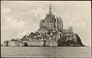 Mont Prints: Mont St Michel / Card 1