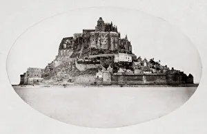 Mont St Michel, France, c. 1870 s