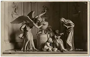 Statues Prints: Montagu Monuments, St Edmunds Church, Warkton, Northants