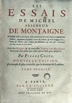 MONTAIGNE, Michel de (1533-1592)