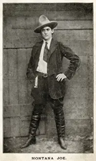 Montana Prints: Montana Joe, an American cowboy