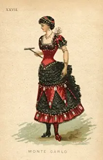 Monte Carlo fancy dress costume