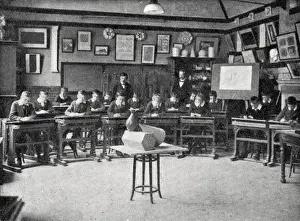 Montem Street Higher Elementary School, London - Drawing