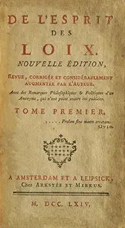 Montesquieu, Charles-Louis de Secondat, baron de