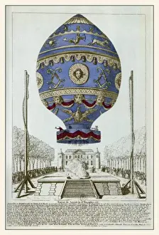 Manned Prints: Montgolfier / Manned