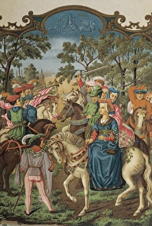 Biblioteca Gallery: The month of May, tree festival, miniature