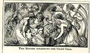 Almanack Gallery: The Months Welcoming the Young Year