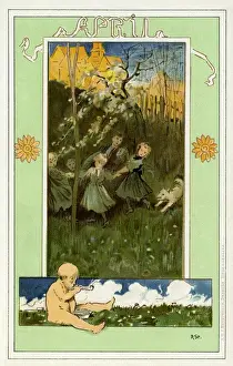 Months of the year. April