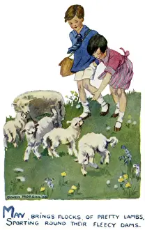 Lambs Prints: Months of the Year. May
