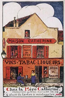 1793 Collection: Montmartre / Restaurant