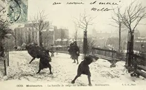 Snowballing Prints: Montmartre / Snowballing