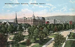 Dominion Prints: Montreal, Canada - Dominion Square