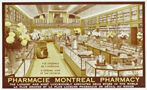 Cabinets Gallery: Montreal Pharmacy, Canada