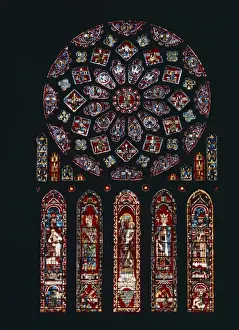 Chapelle Prints: MONTREUIL, Pierre de (13th c. ). Sainte-Chapelle