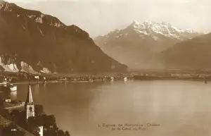 Dent Prints: Montreux and Chillon, Switzerland