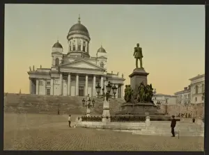 Helsingfors Prints: Monument of Alexander II, Helsingfors, Russia, i. e. Helsink