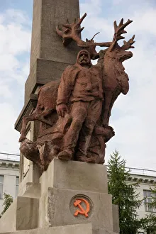 Soviet Collection: Monument to Arctic exploration - Archangel
