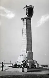 Commemorating Prints: Monument commemorating Zeebrugge raid, Belgiuim
