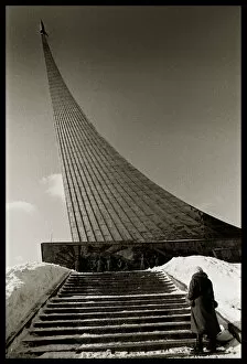 Ussr Collection: The Monument to the Conquerors of Space, Moscow