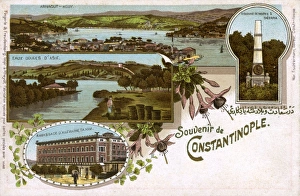 Goksu Collection: Monument to General Moltke - German Consulate, Istanbul