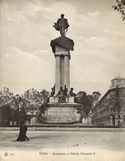 Emanuele Collection: Monument to King Victor Emmanuel II of Italy - Turin