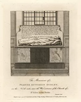 Frances Gallery: Monument of Lady Frances Kniveton, Duchess of Dudley