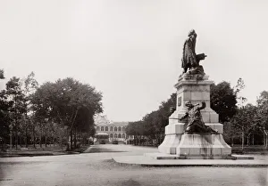 Gambetta Prints: Monument of Leon Gambetta, Saigon, Vietnam