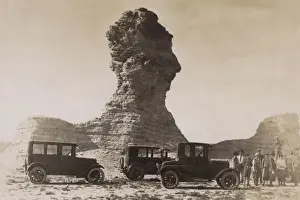 Kansas Prints: Monument Rocks at Smoky Hill, Kansas, USA