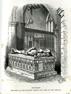 Commons Gallery: Monument of Sir Richard Vernon and wife