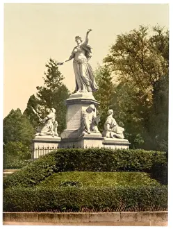 Basle Prints: The Monument St. Jacob, Basle, Switzerland