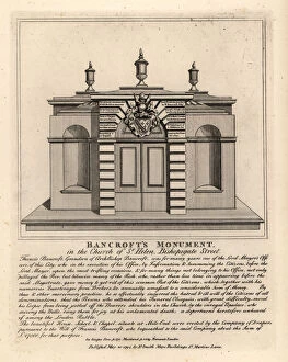 Images Dated 27th February 2020: Monument of Thomas Bancroft, Lord Mayors Officer