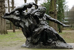 Sculptures Collection: Monument to Victor Hugo, 1890. Sculpture by Auguste Rodin