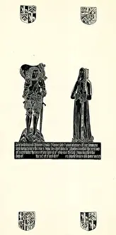 Monumental Brass Rubbing, Thomas and Anne Broke