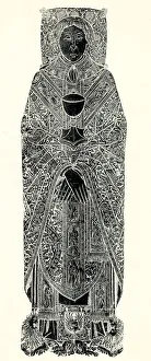 Chalice Gallery: Monumental brass rubbing, unknown priest, Bremen