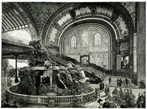 Monumental Fountain, Paris Exhibition of 1889