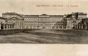 Reale Gallery: Monza, Lombardy, Italy - Facade of the Royal Villa of Monza