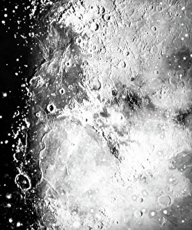 Observatory Prints: The Moon, Mare, Serenitatis, Yerkes Observatory