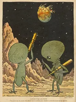 Moon Studies Earth