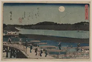 Sumida Prints: Moon over Sumida River
