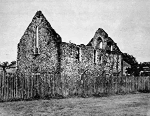 Demolished Prints: Moor Hall Chapel, Middlesex, 1960