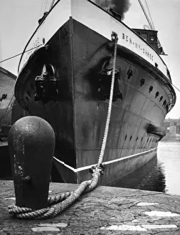 The Moored Monster Ben My Chree, the famous Isle of Man Steam Packet Company